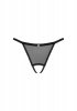 Celia Noir crotchless thong   XS/S